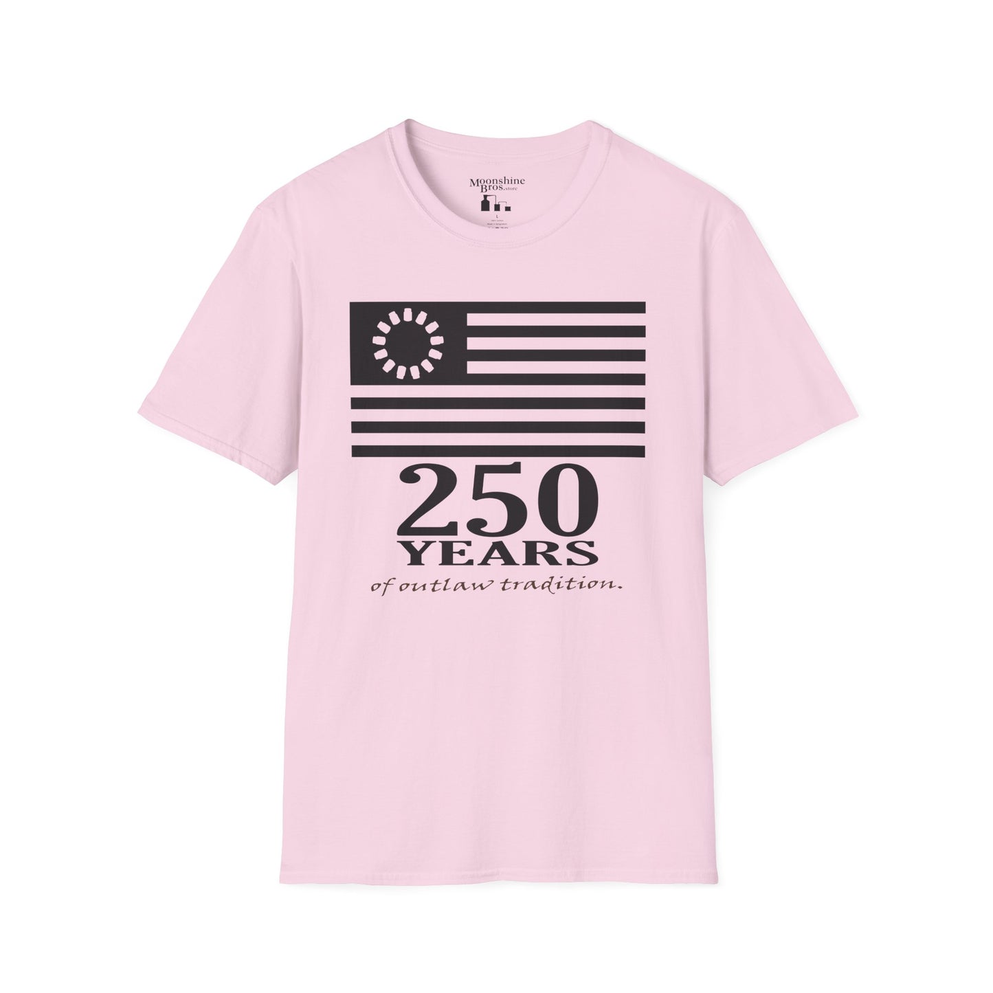 250 Years of Outlaw Tradition Mason Jar Flag Shirt - Low-Vis Cut