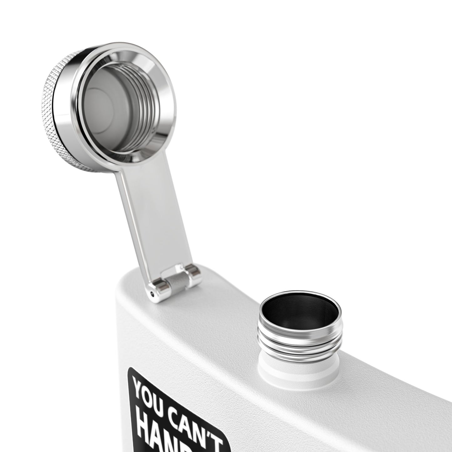 "You Can't Handle The Proof!" 6oz Stainless Steel Flask - Multiple Colors!