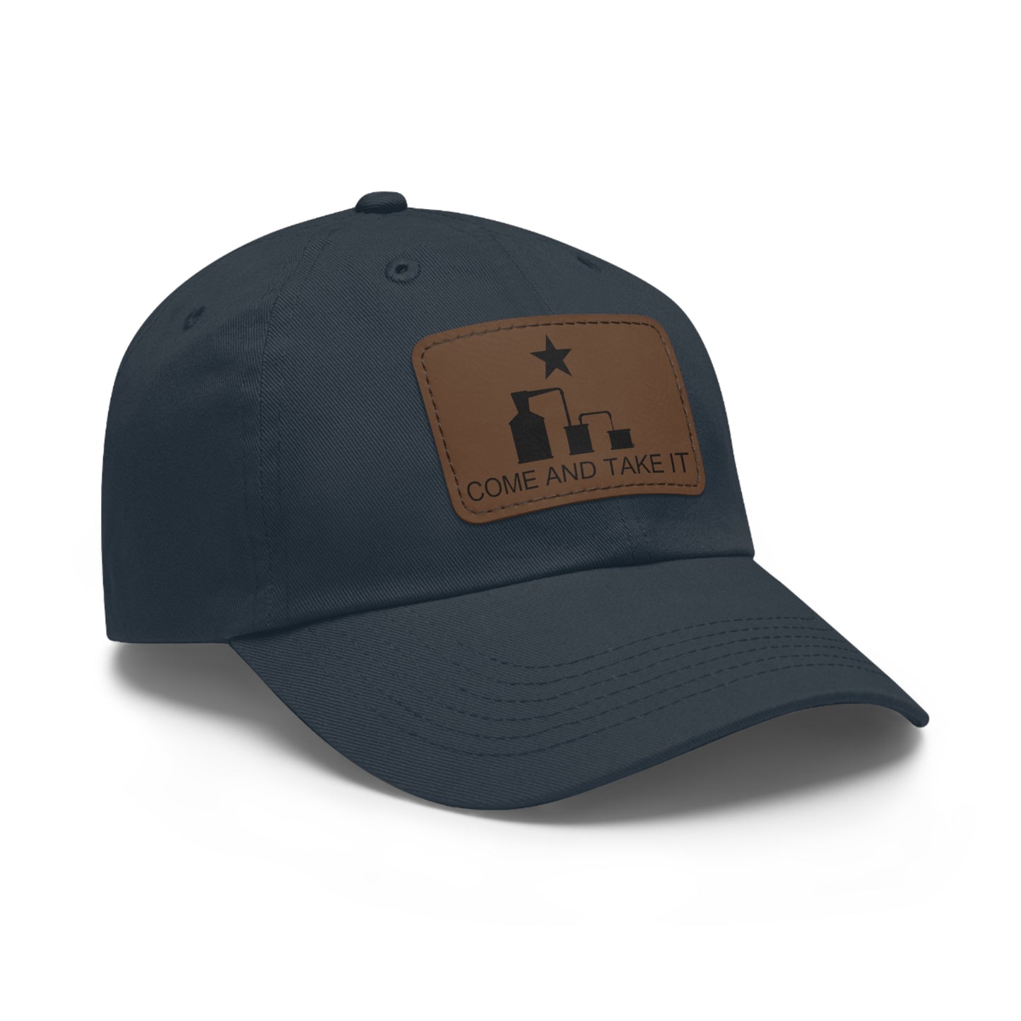 Come And Take It Moonshine Still Parody Stylish "Dad Hat" Cap w/ Patch