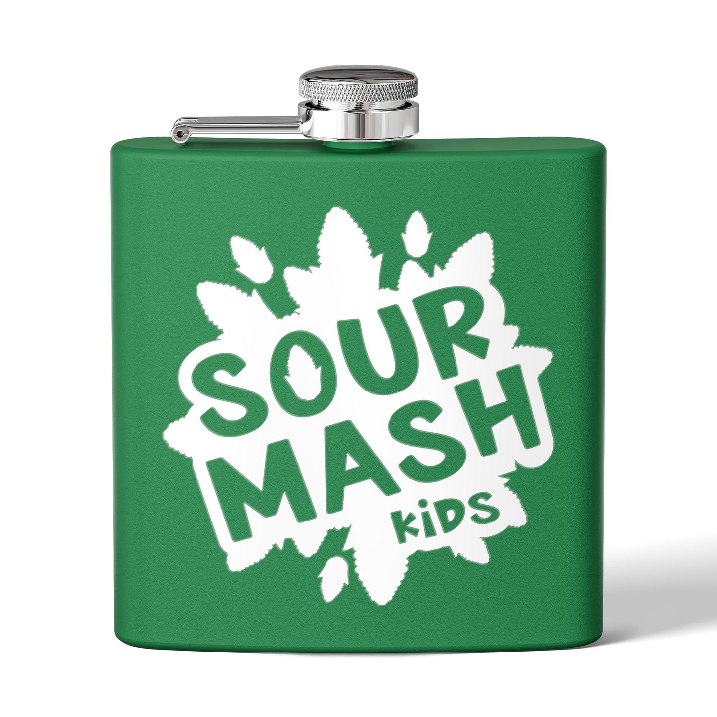 Sour Mash Kids Parody 6oz Stainless Steel Flask - Multiple Colors!