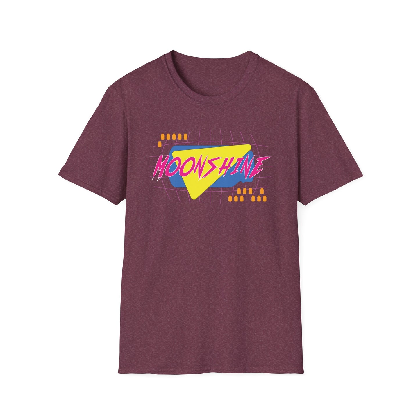Radical 80's-inspired Totally Gnarly Moonshine Softstyle Tee T-Shirt