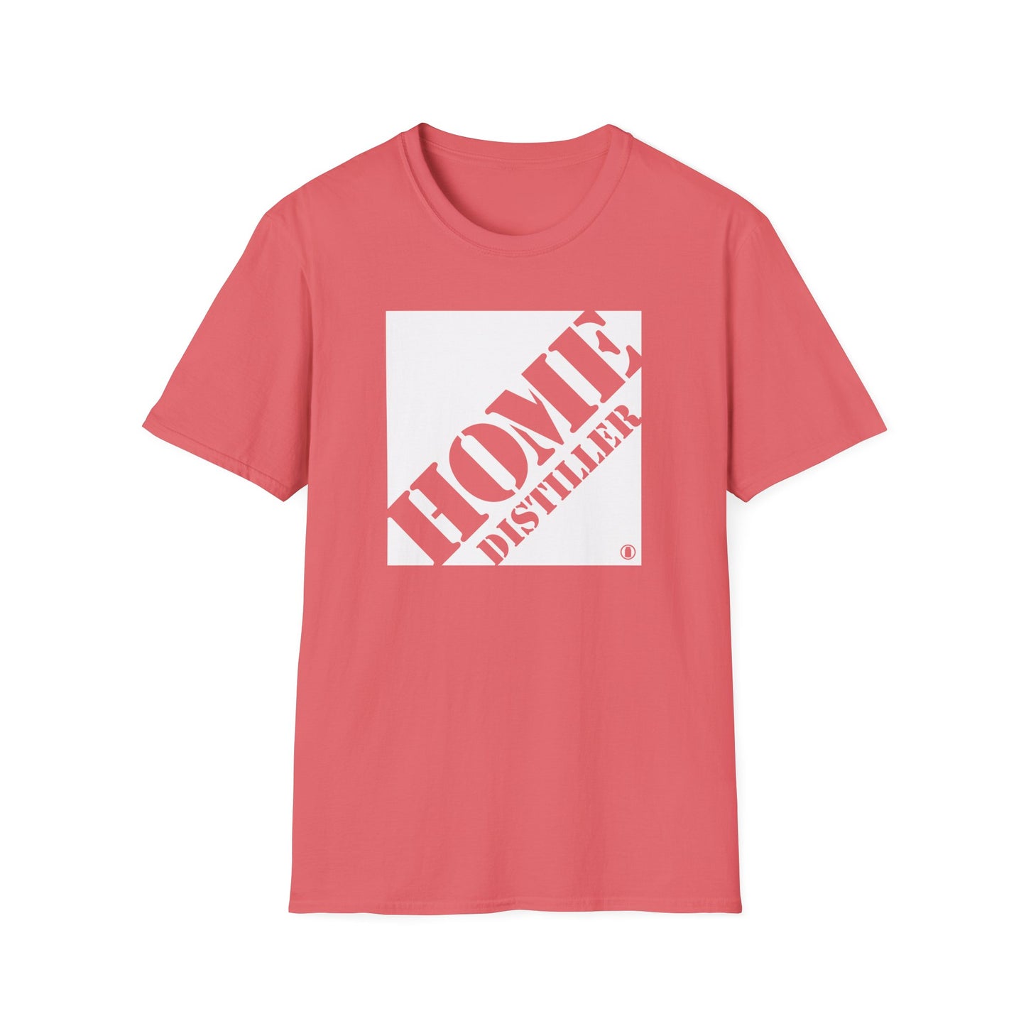Home Distiller Parody Hardware Store Moonshine & Distilling Softstyle Tee T-Shirt