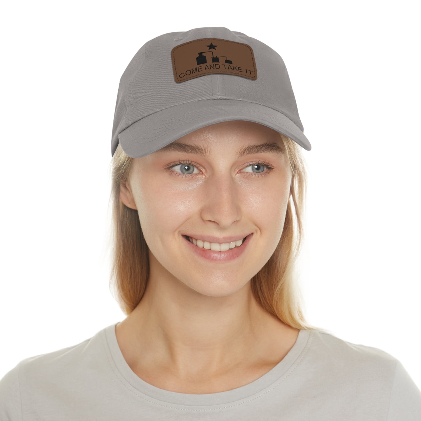 Come And Take It Moonshine Still Parody Stylish "Dad Hat" Cap w/ Patch
