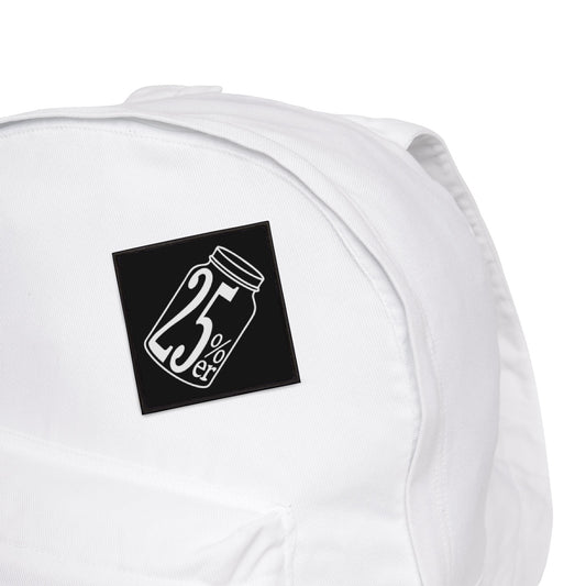 Moonshiners & Bootleggers 25%er Iron-On Patches - (4) Different Shapes - Black w/ White Logo