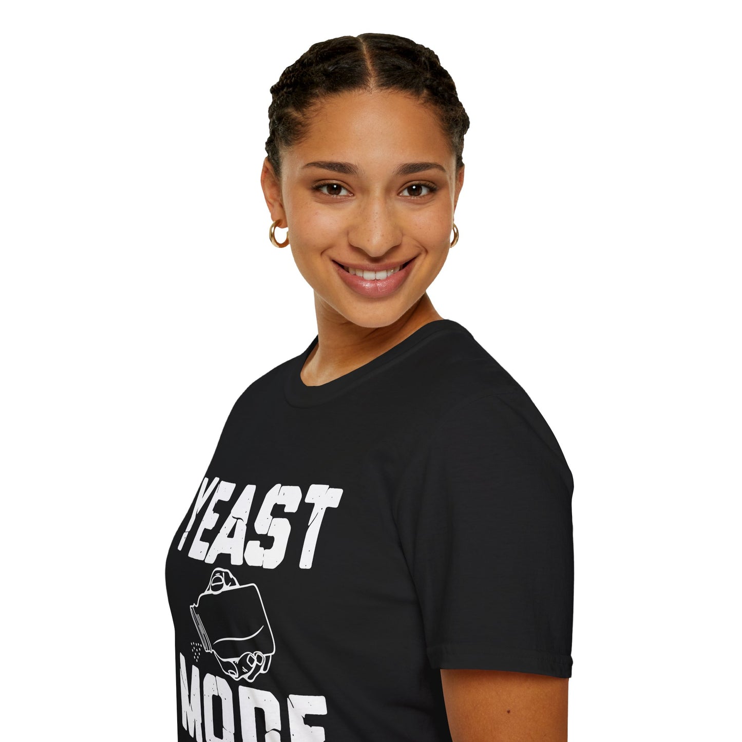 Yeast Mode (Mason Jar) Wine Mead Moonshine & Home Distilling Softstyle Tee T-Shirt