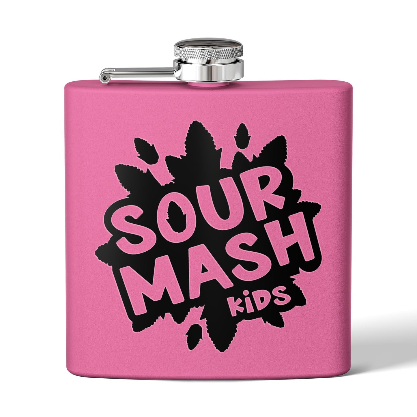 Sour Mash Kids Parody 6oz Stainless Steel Flask - Multiple Colors!