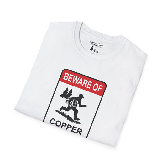 Beware Of Copper Thieves Wildlife Warning Style Shirt