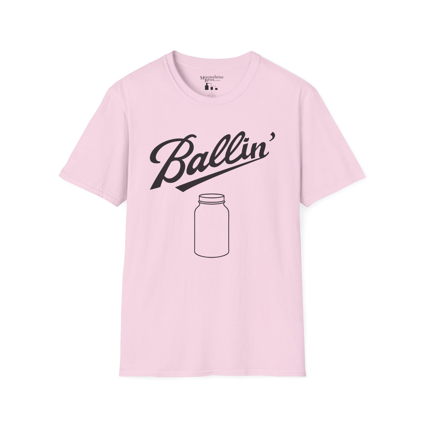 Ballin’ Single Mason Jar Moonshine & Canning Shirt