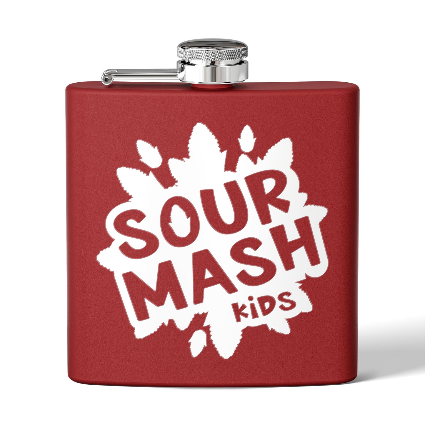 Sour Mash Kids Parody 6oz Stainless Steel Flask - Multiple Colors!