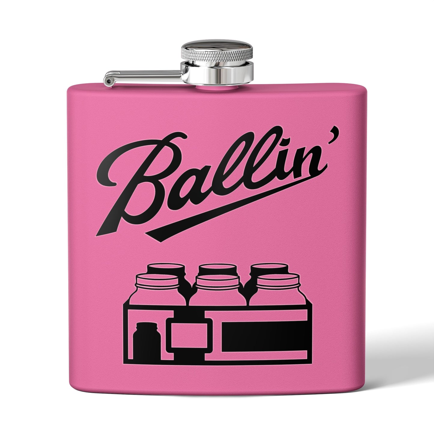 Mason Jar Case Moonshine & Canning 6oz Stainless Steel Flask - Multiple Colors!