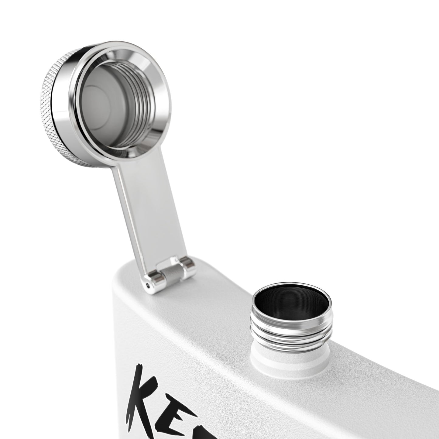 Keep It 100 Proof - For Fans of Hard Liquor & Moonshine! 6oz Stainless Steel Flask - Multiple Colors!