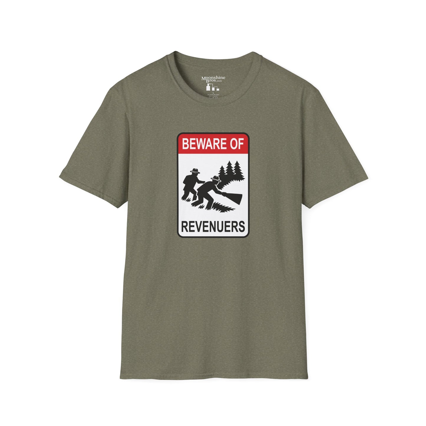Beware Of Revenuers Wildlife Warning Style Shirt