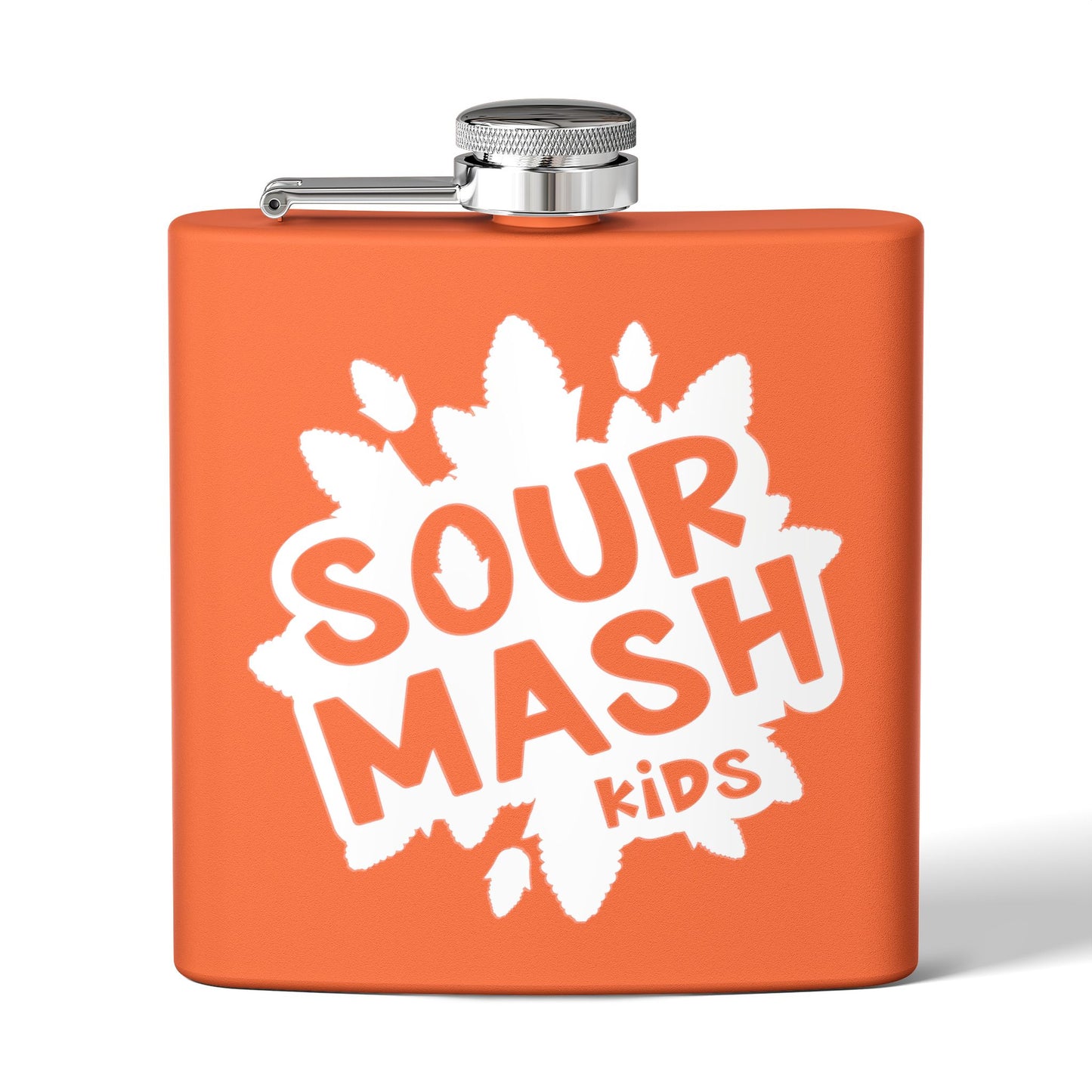 Sour Mash Kids Parody 6oz Stainless Steel Flask - Multiple Colors!