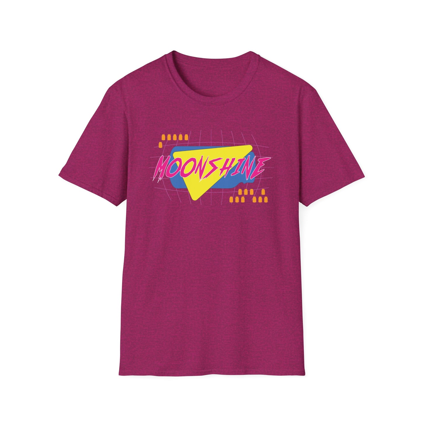 Radical 80's-inspired Totally Gnarly Moonshine Softstyle Tee T-Shirt