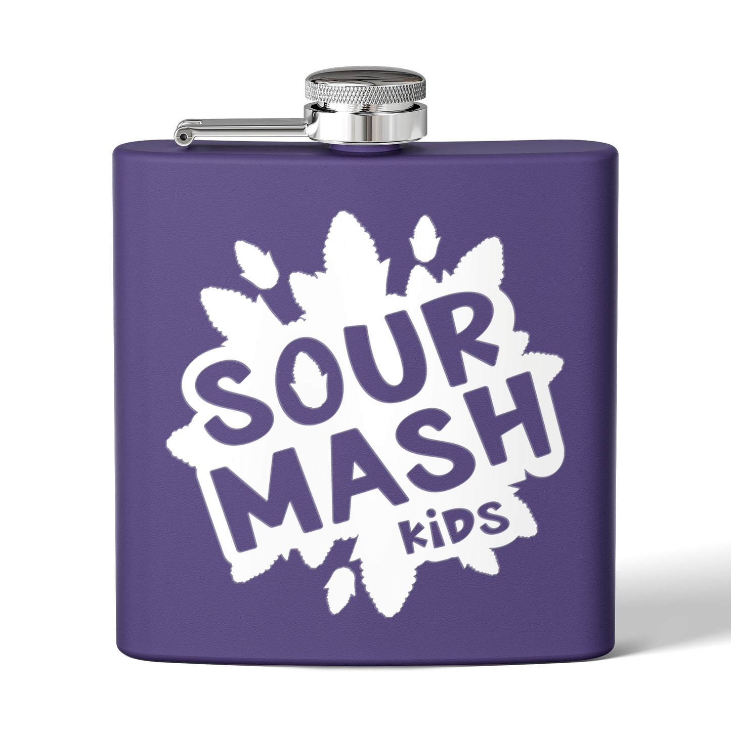 Sour Mash Kids Parody 6oz Stainless Steel Flask - Multiple Colors!