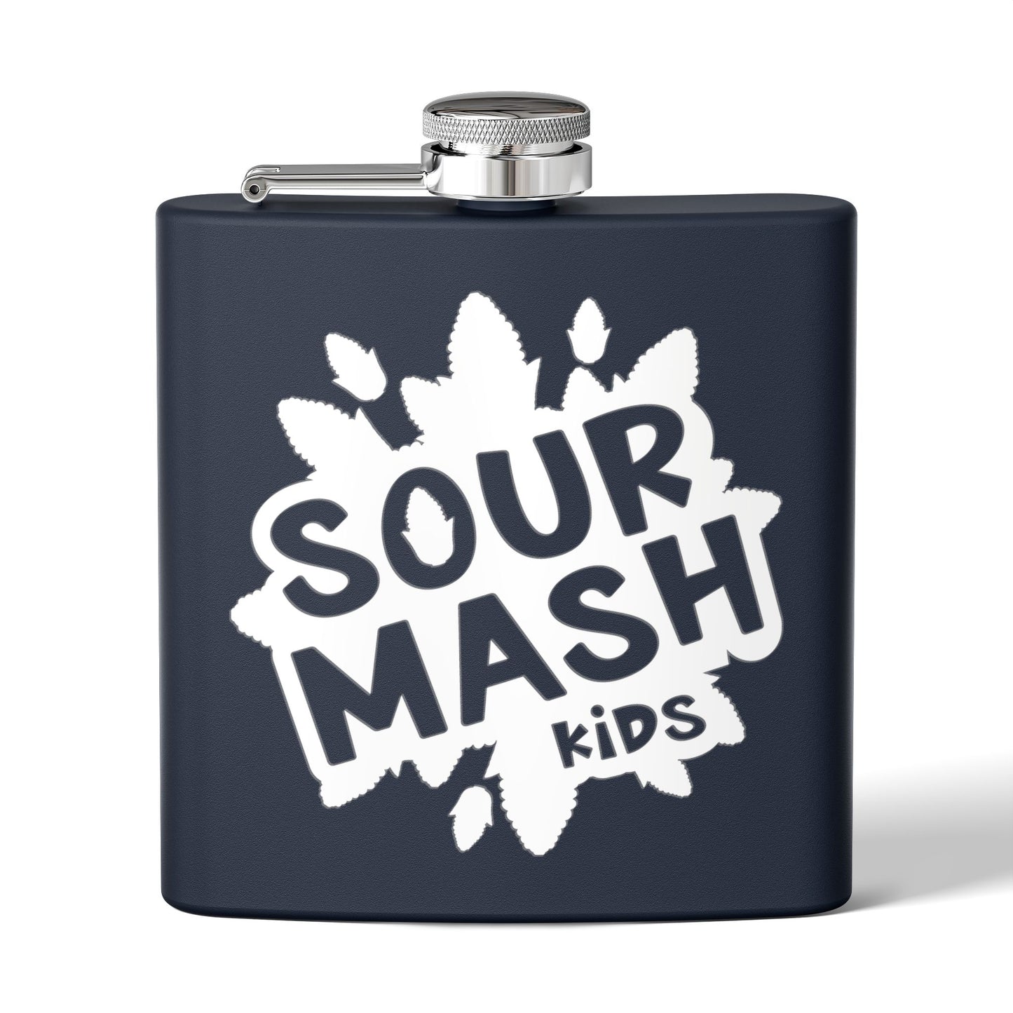 Sour Mash Kids Parody 6oz Stainless Steel Flask - Multiple Colors!