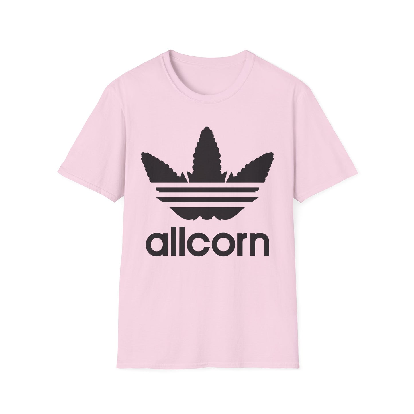 Moonshine Corn Grain Mash Sports Logo Parody Softstyle Tee T-Shirt