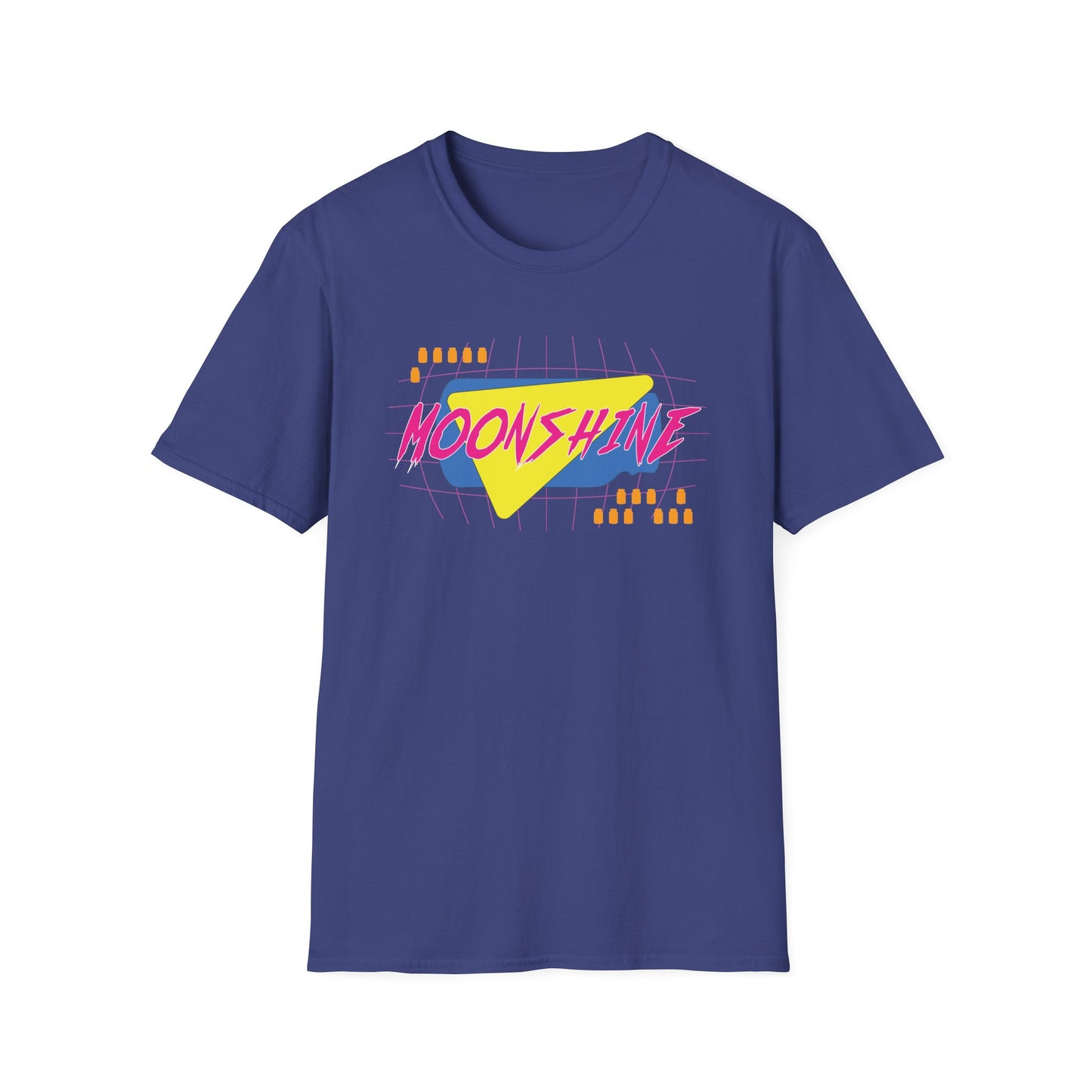 Radical 80's-inspired Totally Gnarly Moonshine Softstyle Tee T-Shirt