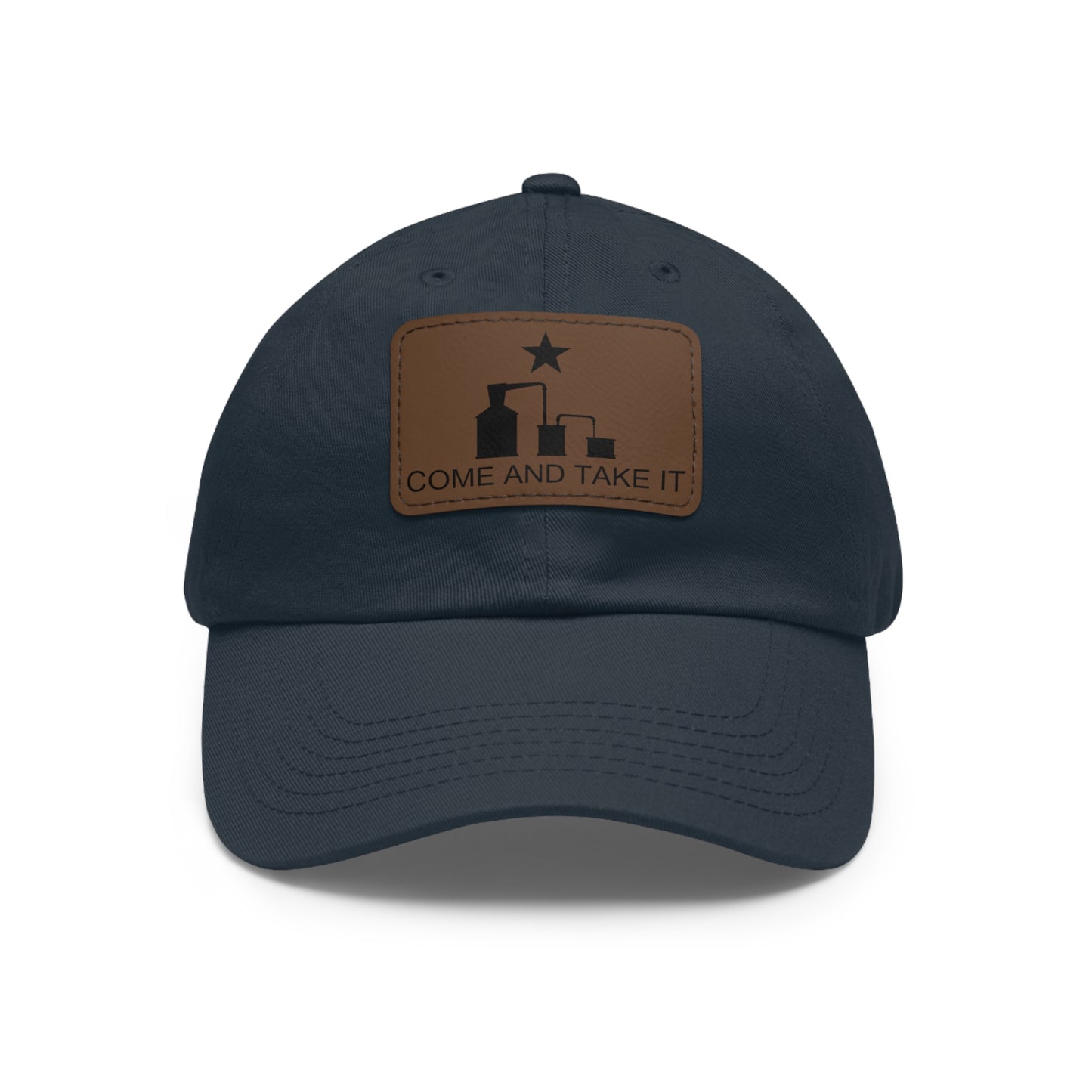 Come And Take It Moonshine Still Parody Stylish "Dad Hat" Cap w/ Patch
