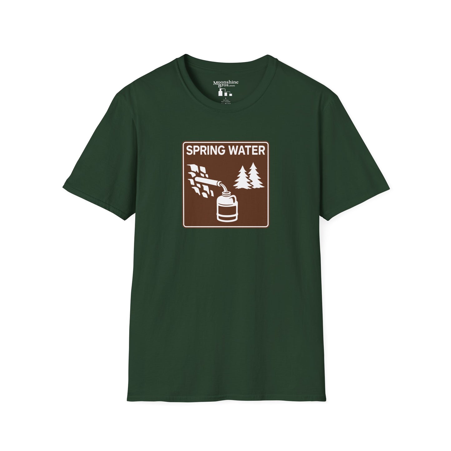 Spring Water Pipe National Park Style Shirt