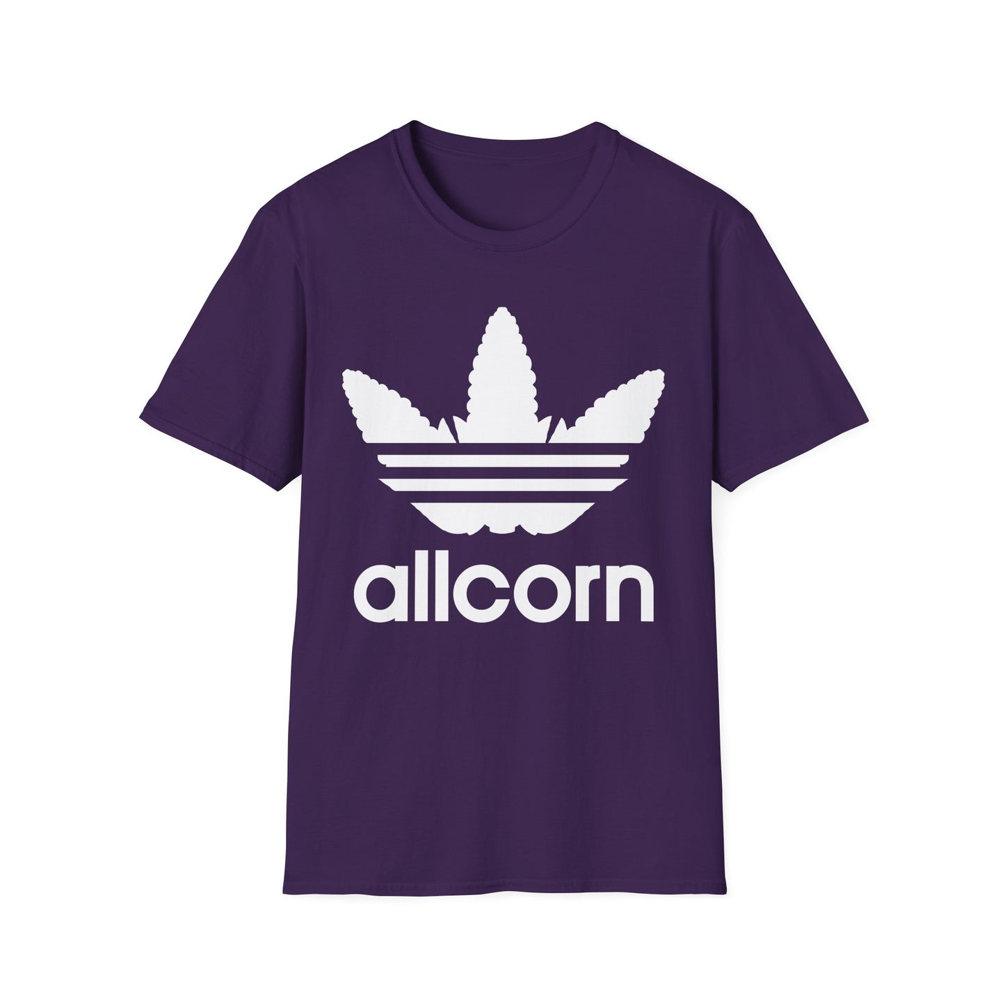 Moonshine Corn Grain Mash Sports Logo Parody Softstyle Tee T-Shirt