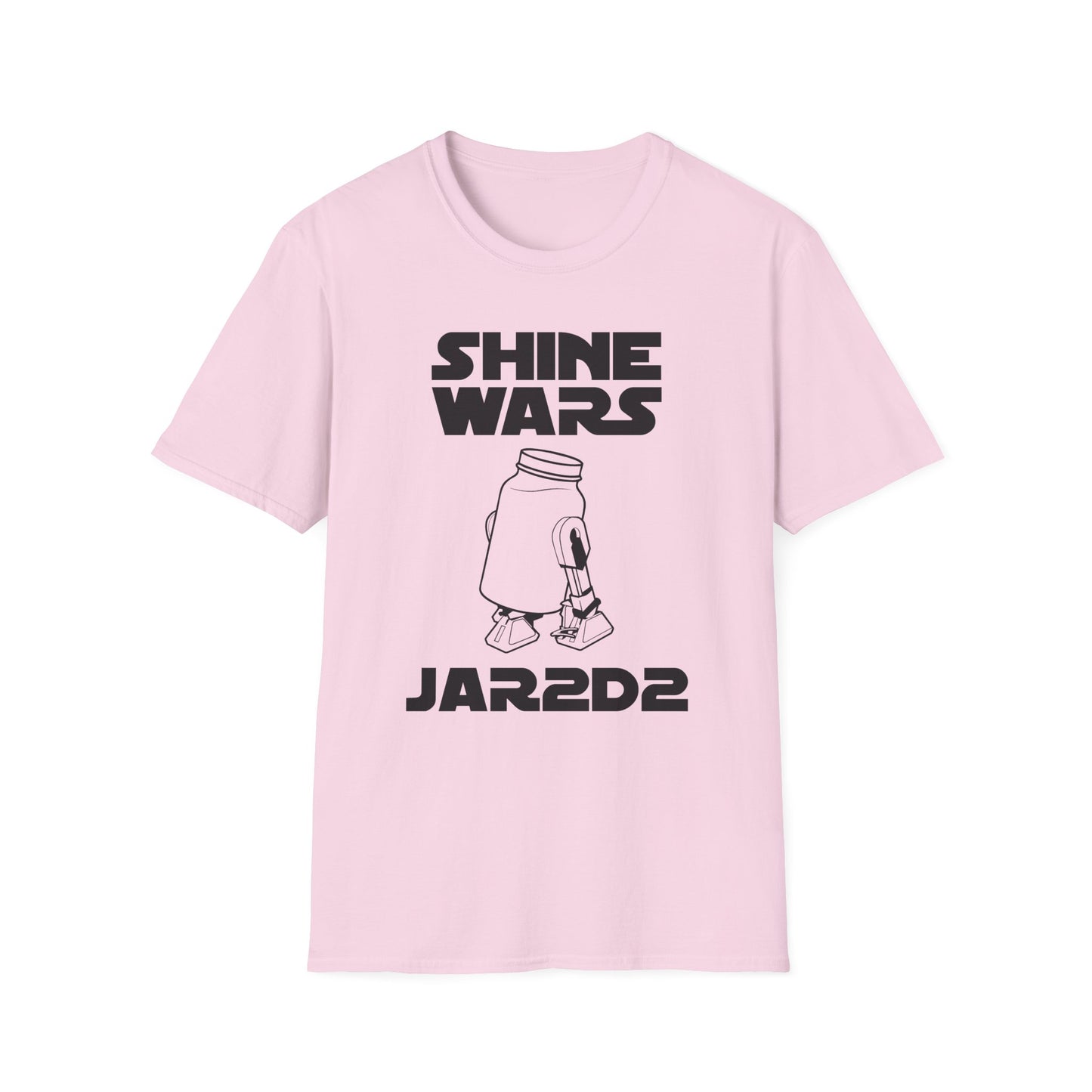 Shine Wars - JAR2D2 Parody Sci-Fi Moonshine & Canning Softstyle Tee T-Shirt