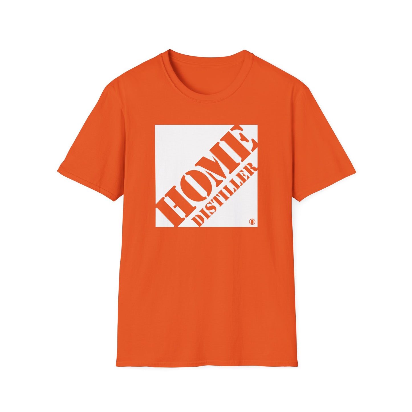 Home Distiller Parody Hardware Store Moonshine & Distilling Softstyle Tee T-Shirt