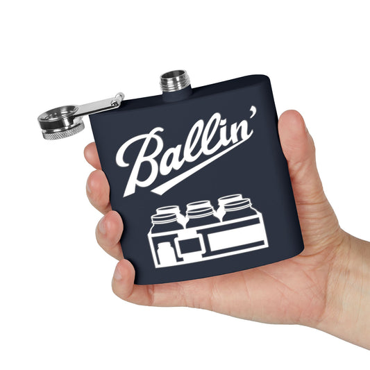 Mason Jar Case Moonshine & Canning 6oz Stainless Steel Flask - Multiple Colors!