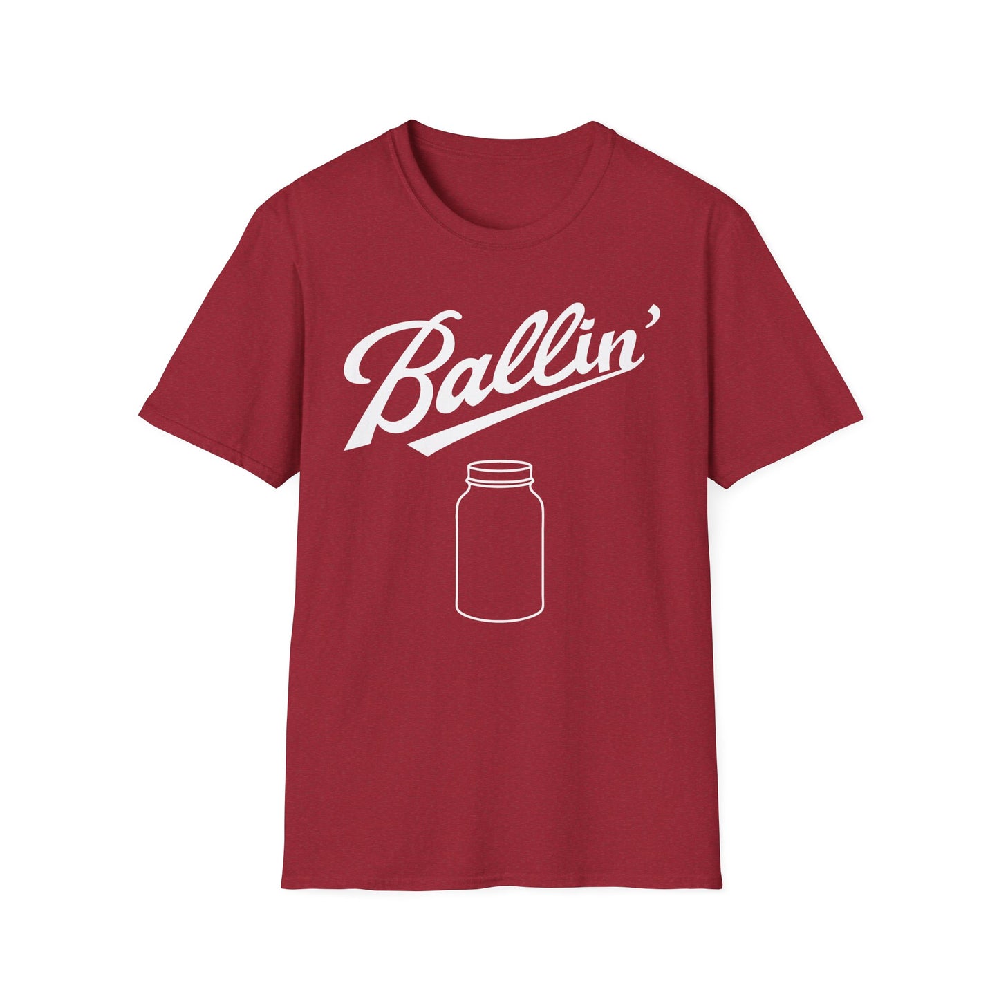 Solo Mason Jar Moonshine & Canning Softstyle Tee T-Shirt for Every Day Wear