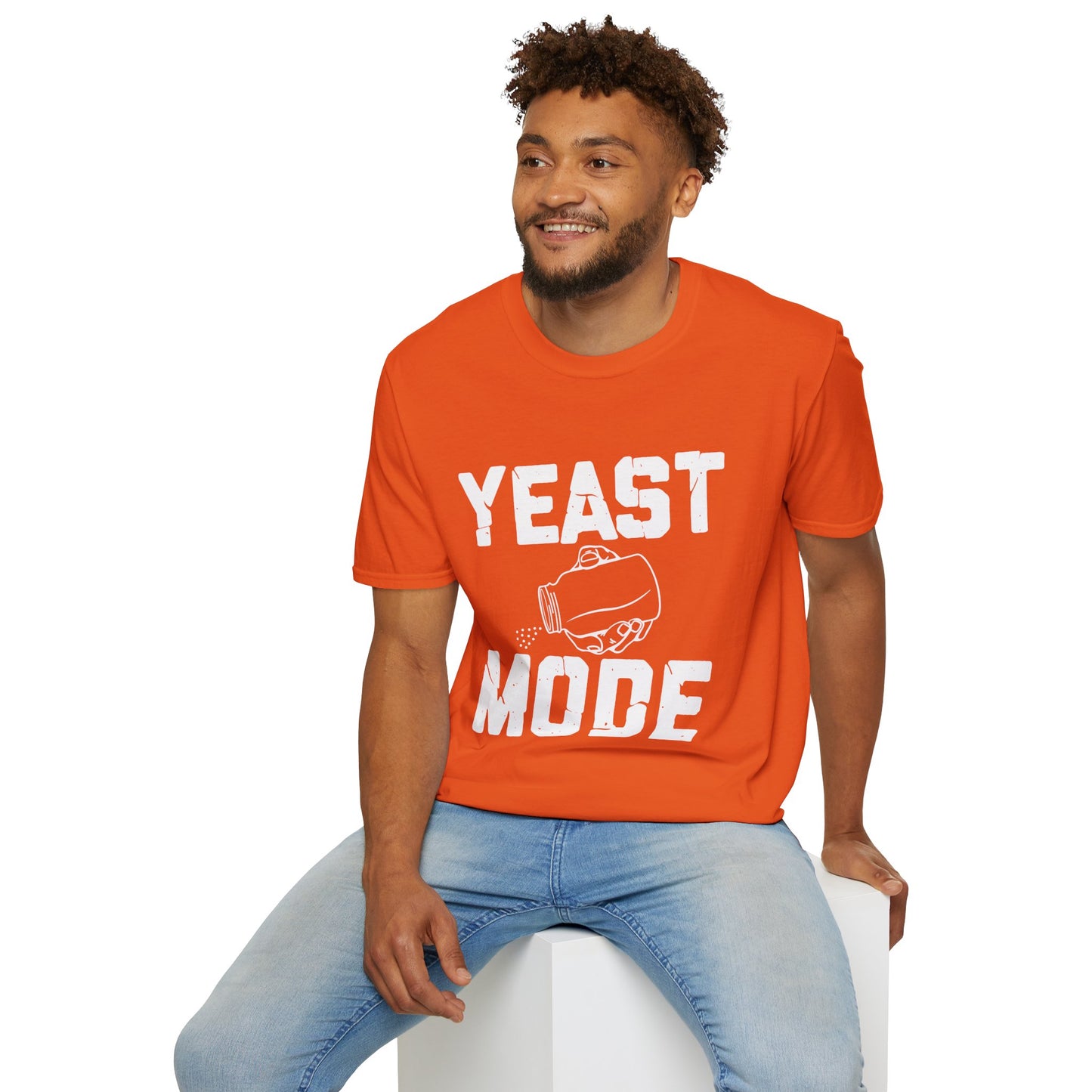 Yeast Mode (Mason Jar) Wine Mead Moonshine & Home Distilling Softstyle Tee T-Shirt