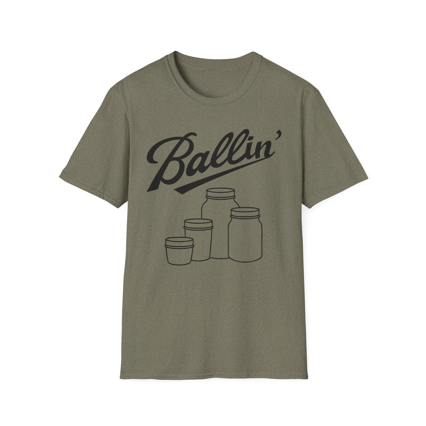 Multiple Mason Jars Moonshine & Canning Softstyle Tee T-Shirt for Every Day Wear