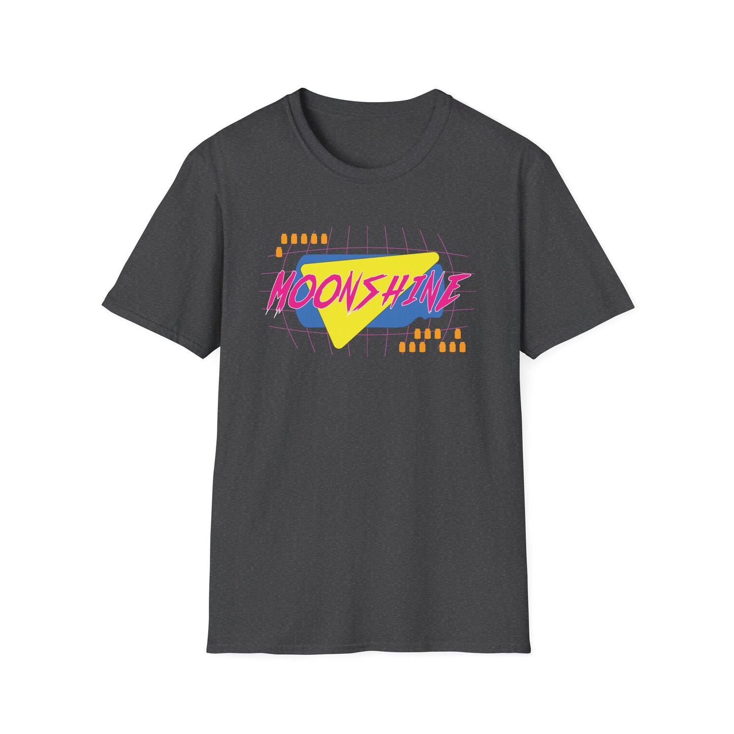 Radical 80's-inspired Totally Gnarly Moonshine Softstyle Tee T-Shirt