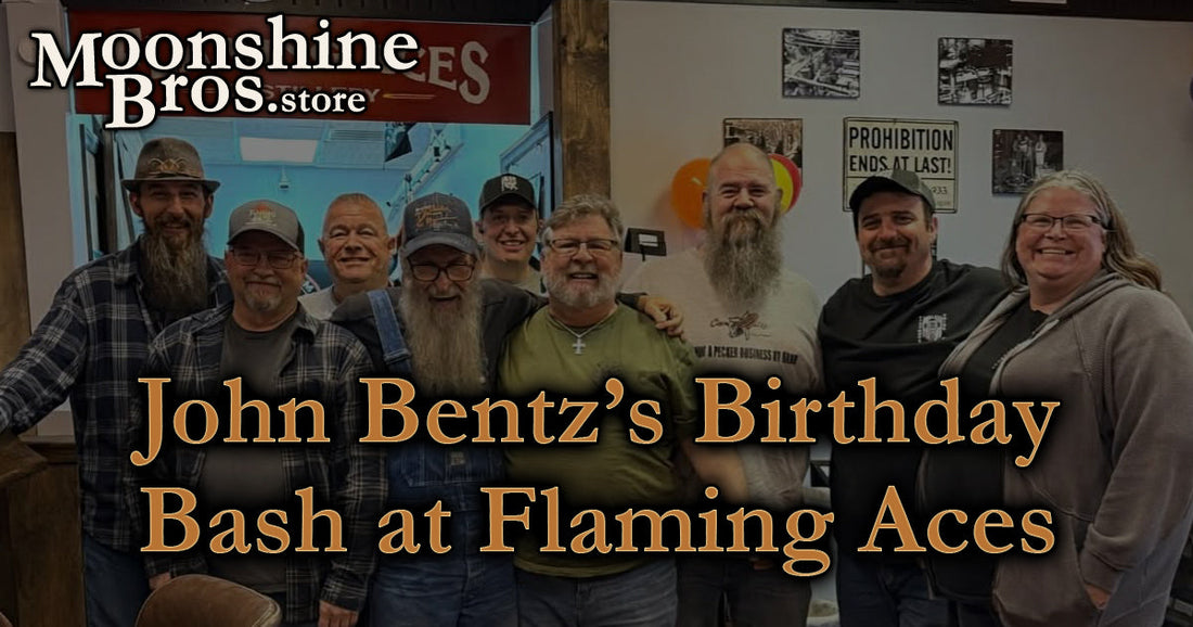 John Bentz's Birthday Bash at Flaming Aces Distillery