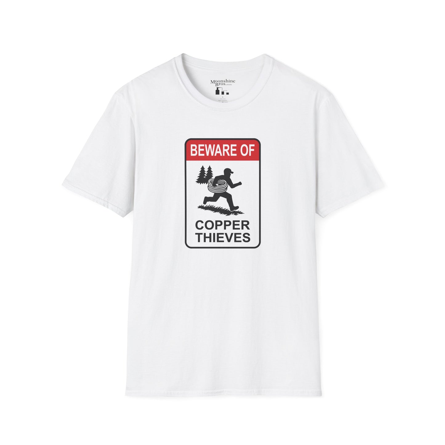 Beware Of Copper Thieves Wildlife Warning Style Shirt