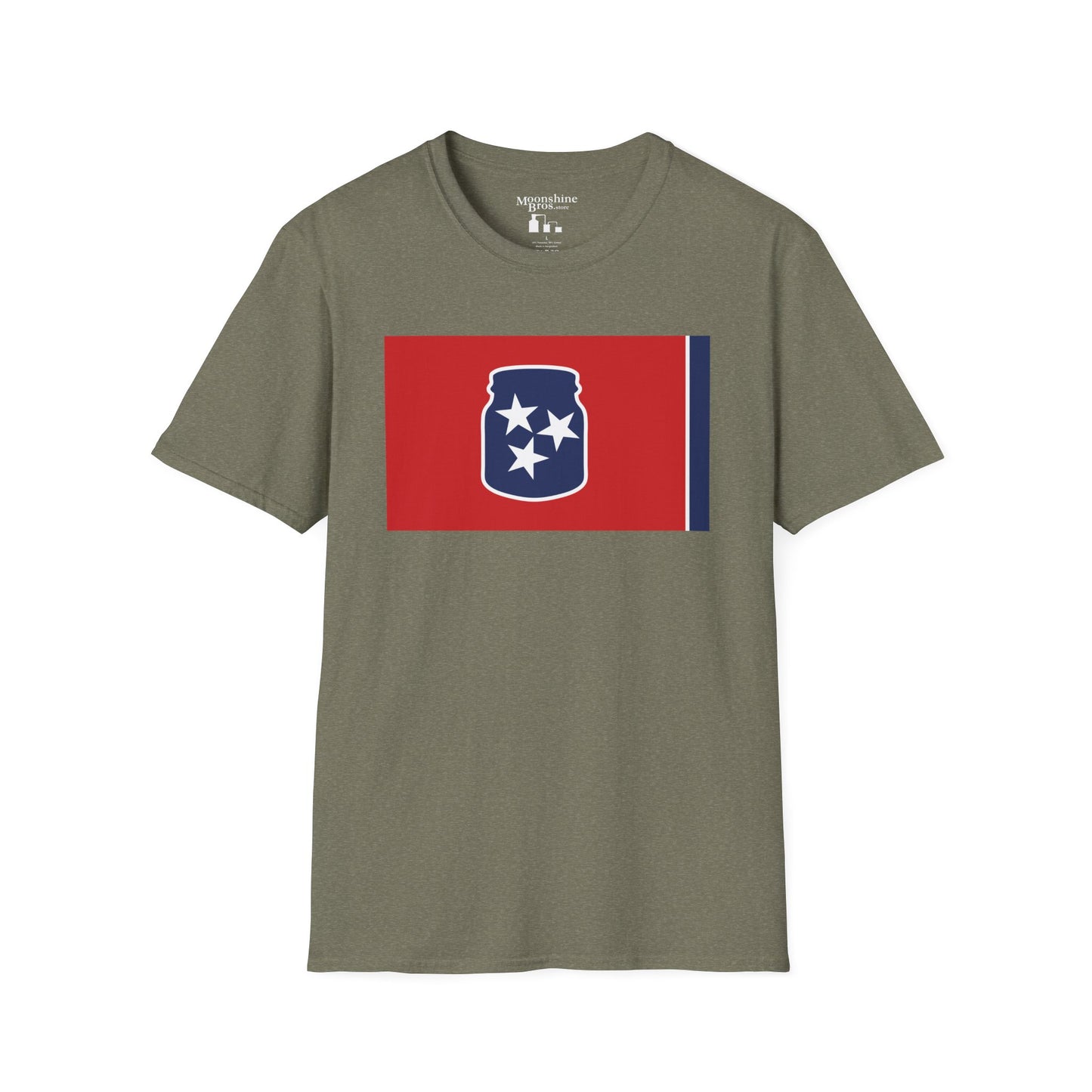 Tennessee Mason Jar Flag Shirt