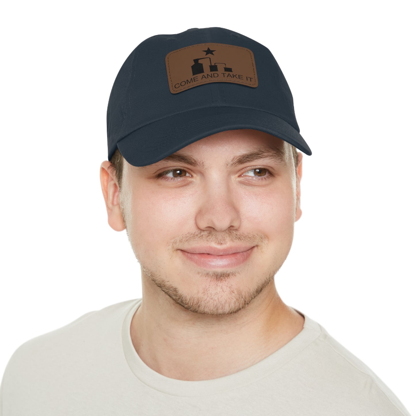 Come And Take It Moonshine Still Parody Stylish "Dad Hat" Cap w/ Patch