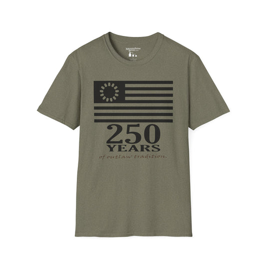 250 Years of Outlaw Tradition Tactical Mason Jar Flag Shirt