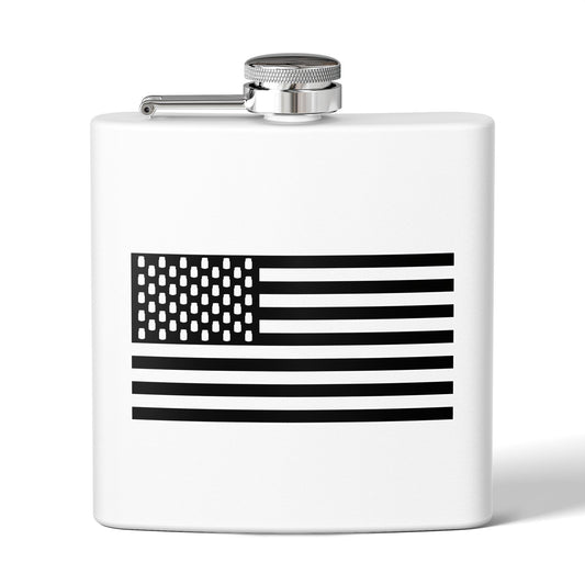 Mason Jar Tactical American Flag "Jars & Stripes" 6oz Stainless Steel Flask - Multiple Colors!