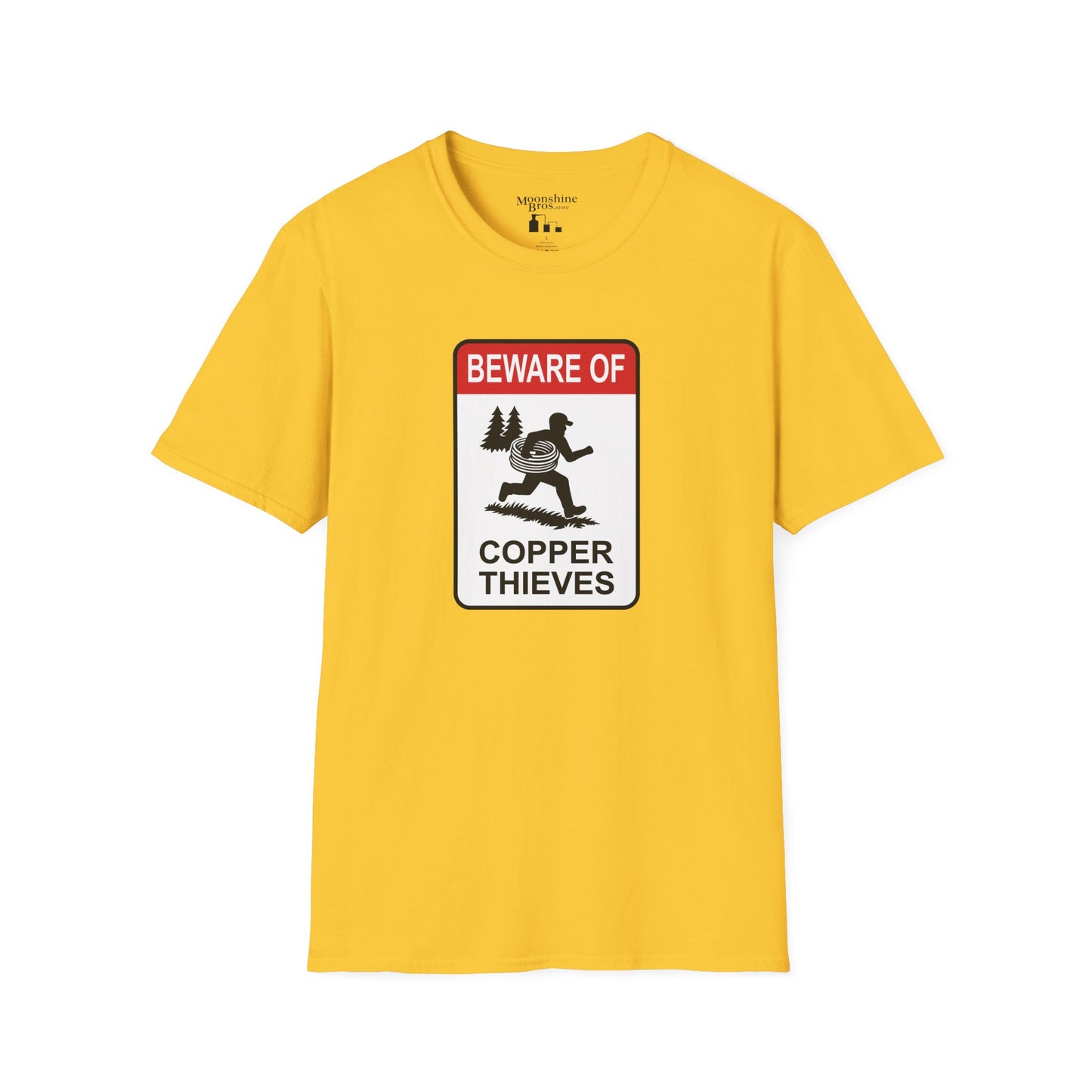 Beware Of Copper Thieves Wildlife Warning Style Shirt