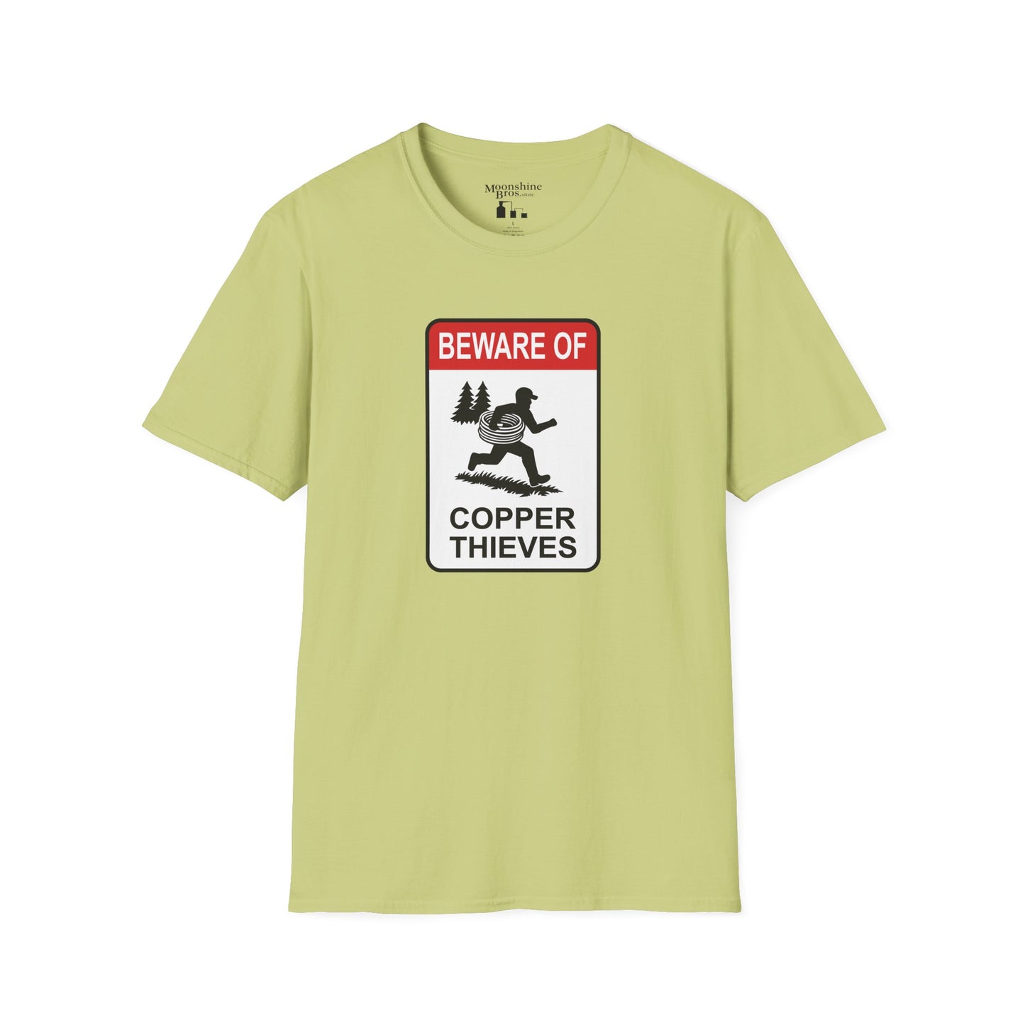 Beware Of Copper Thieves Wildlife Warning Style Shirt