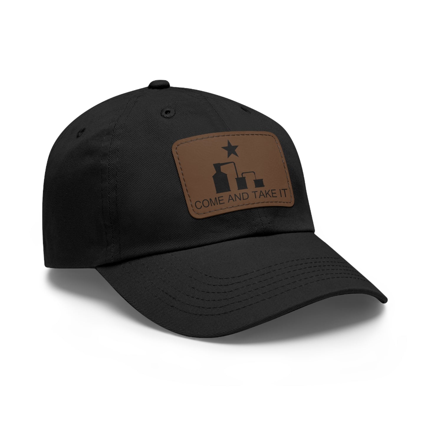 Come And Take It Moonshine Still Parody Stylish "Dad Hat" Cap w/ Patch