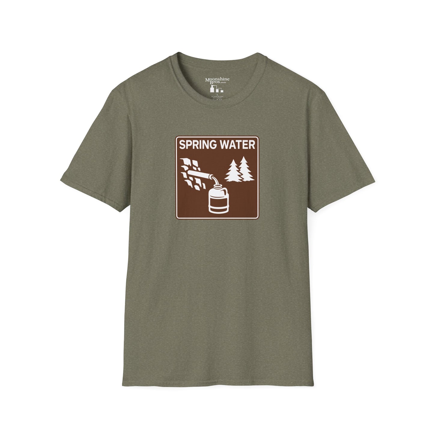 Spring Water Pipe National Park Style Shirt