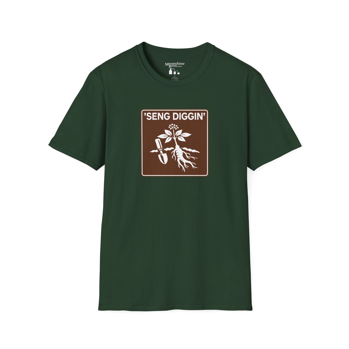 Ginseng Foraging National Park Style Shirt