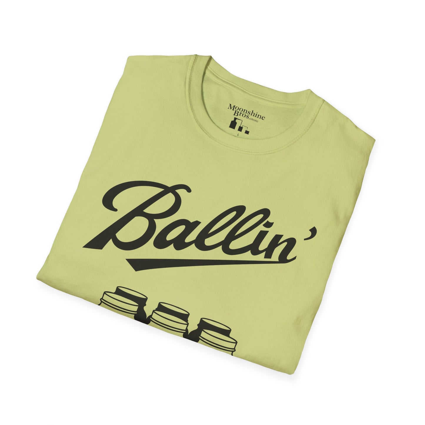 Ballin’ Mason Jar Case Moonshine & Canning Shirt