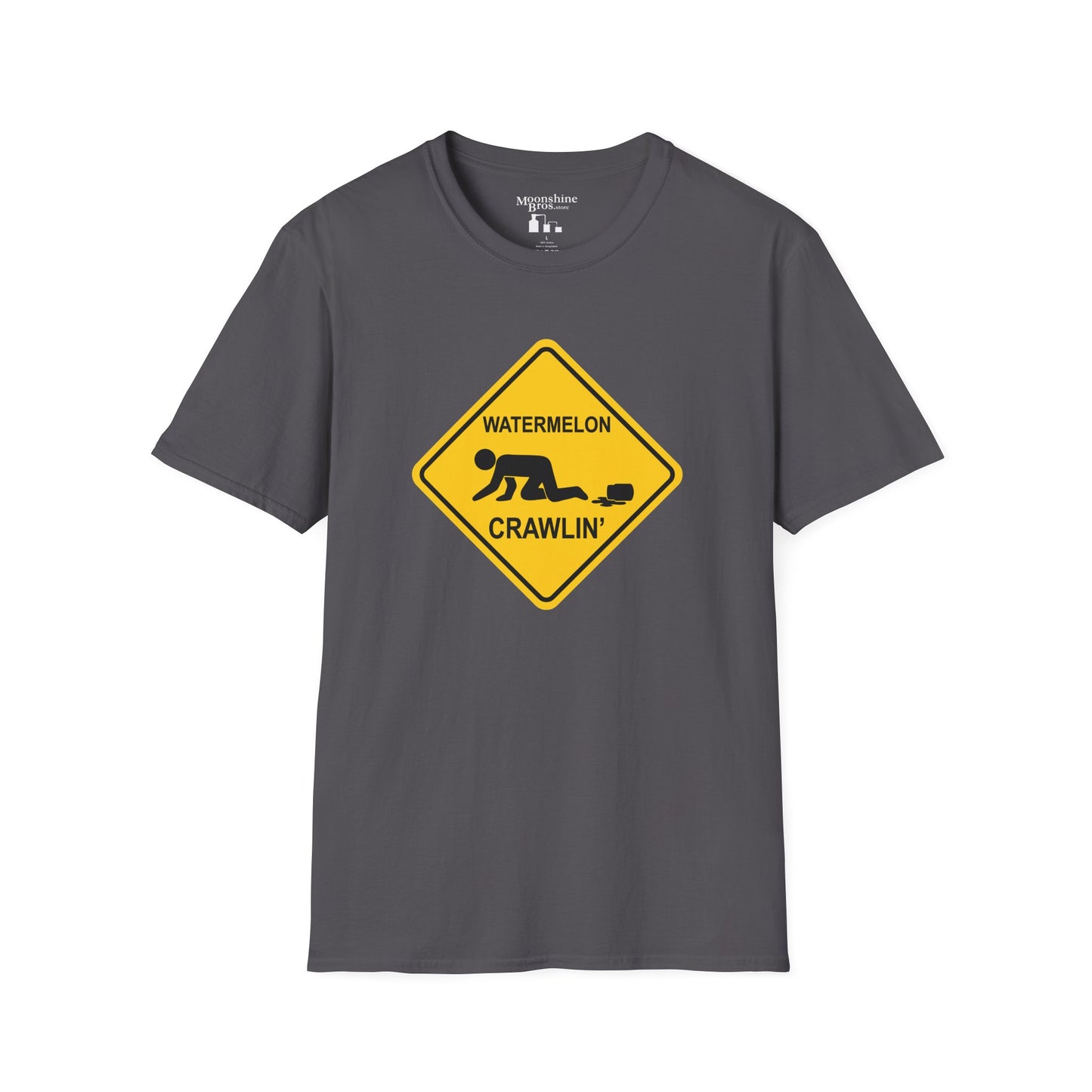 Watermelon Crawlin' Warning Sign Style Shirt