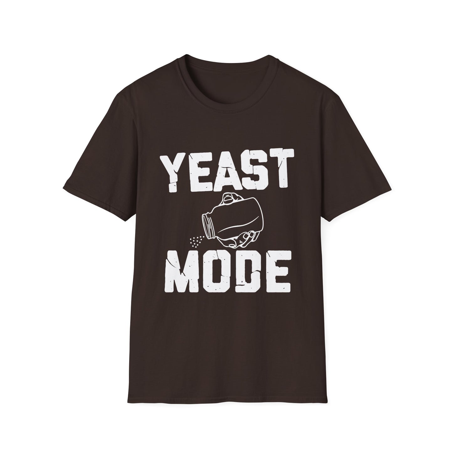 Yeast Mode (Mason Jar) Wine Mead Moonshine & Home Distilling Softstyle Tee T-Shirt