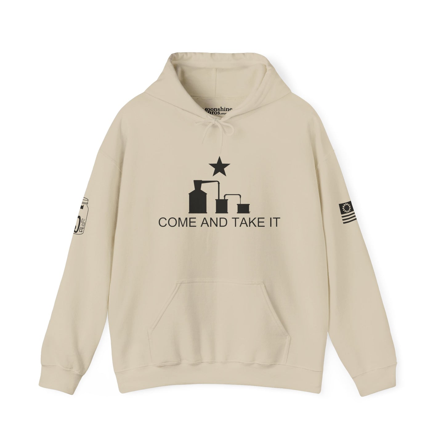 Come And Take It Moonshine Still Hoodie