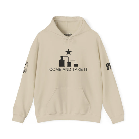 Come And Take It Moonshine Still Hoodie
