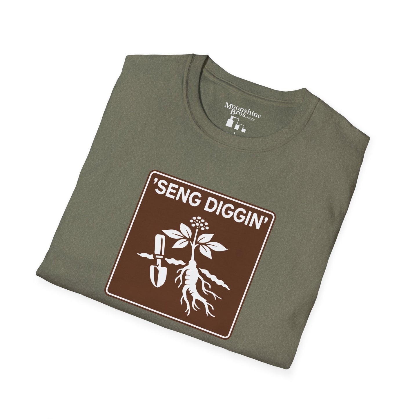 Ginseng Foraging National Park Style Shirt