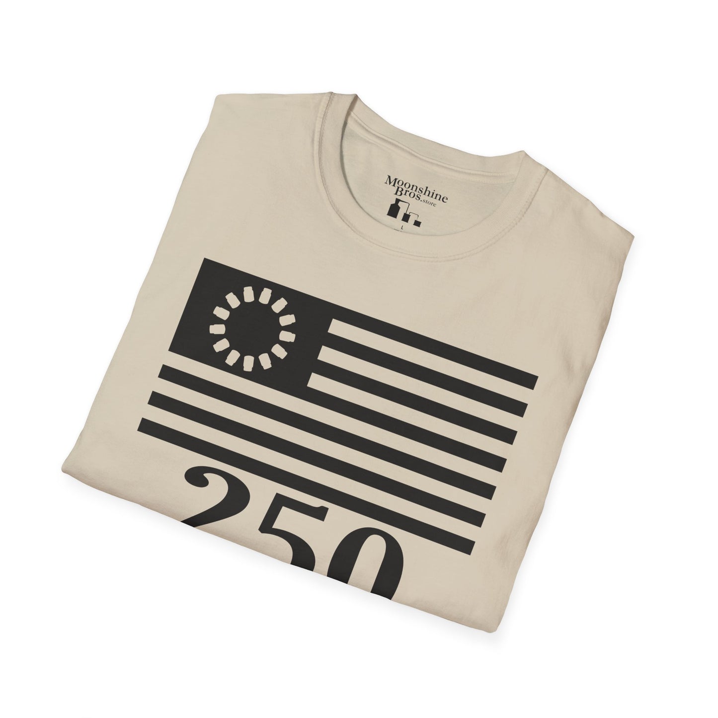 250 Years of Outlaw Tradition Mason Jar Flag Shirt - Low-Vis Cut